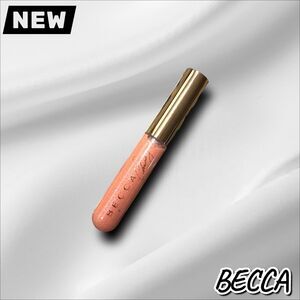 NEW NWT – BECCA Glow Lip Gloss Mini – Shade: Rose Gold